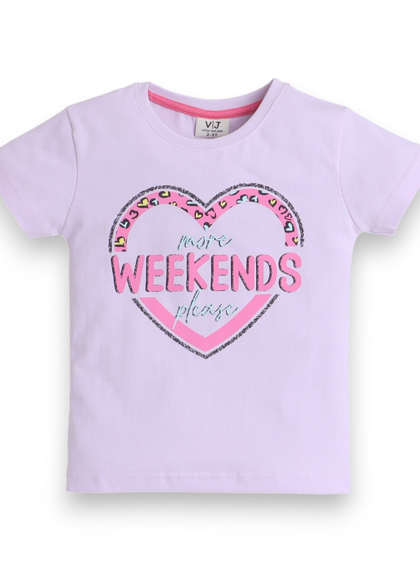 Victor And Jane - Printed T-Shirt And Pyjama Set