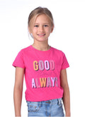 Victor And Jane Good Always Graphic T-Shirt - Pink