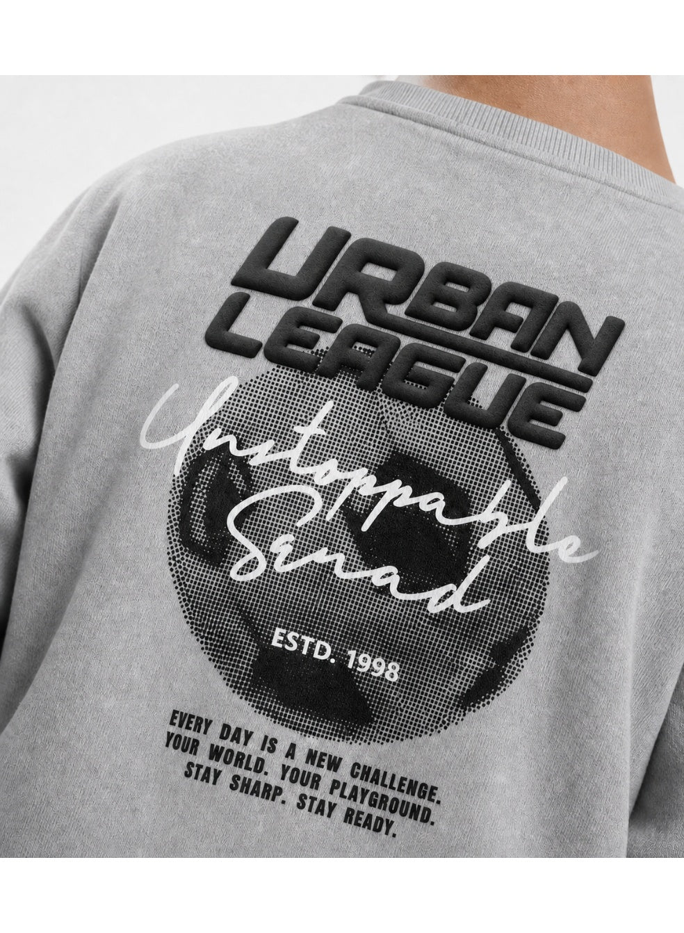 Boys’ Text Detail Pullover
