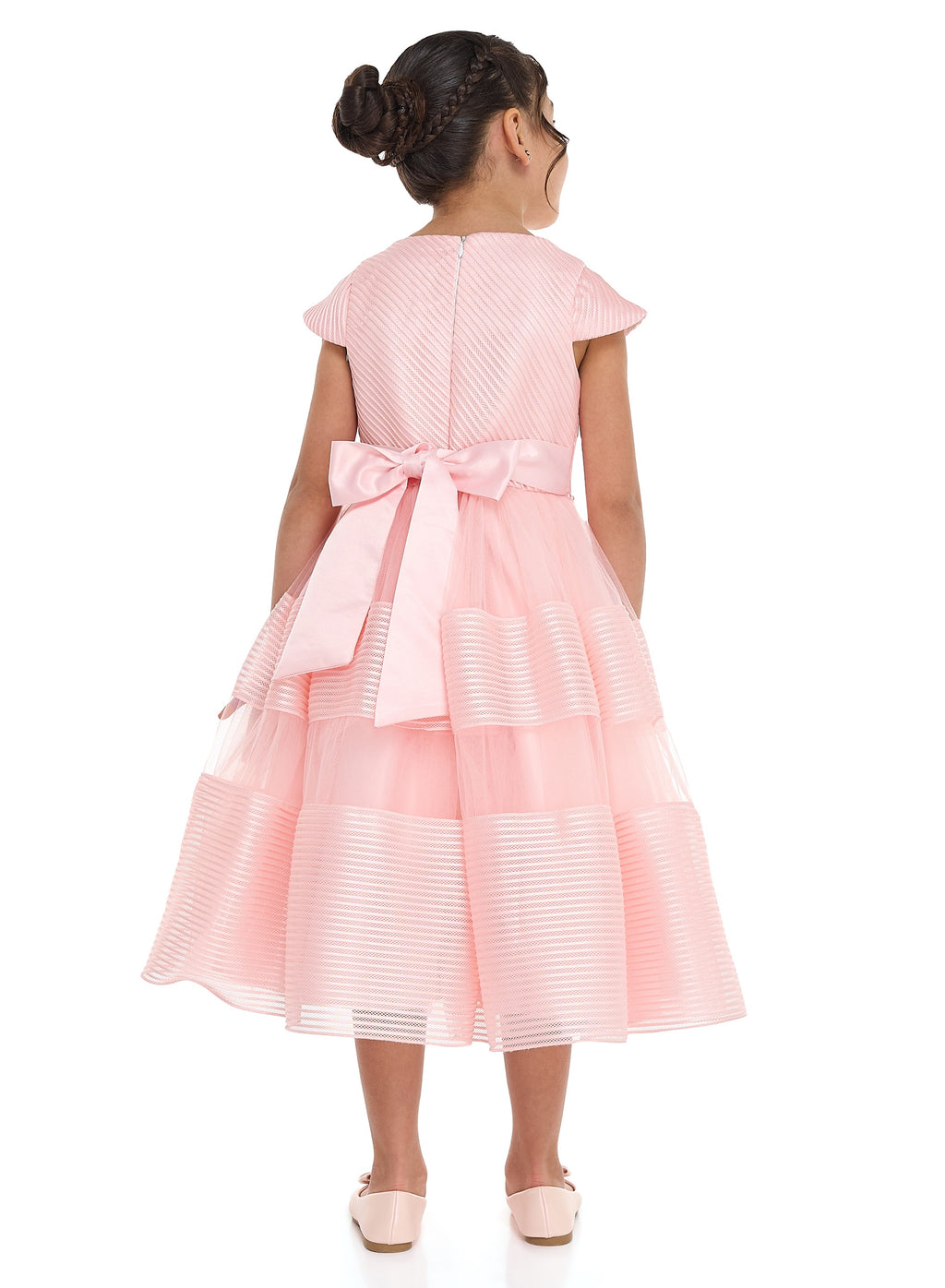 Victor And Jane Pink Occasion Dress