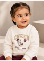 Girls 2-Piece Graphic Sweatshirt & Jogger Pants Set
