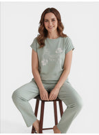 Graphic Pyjama Set