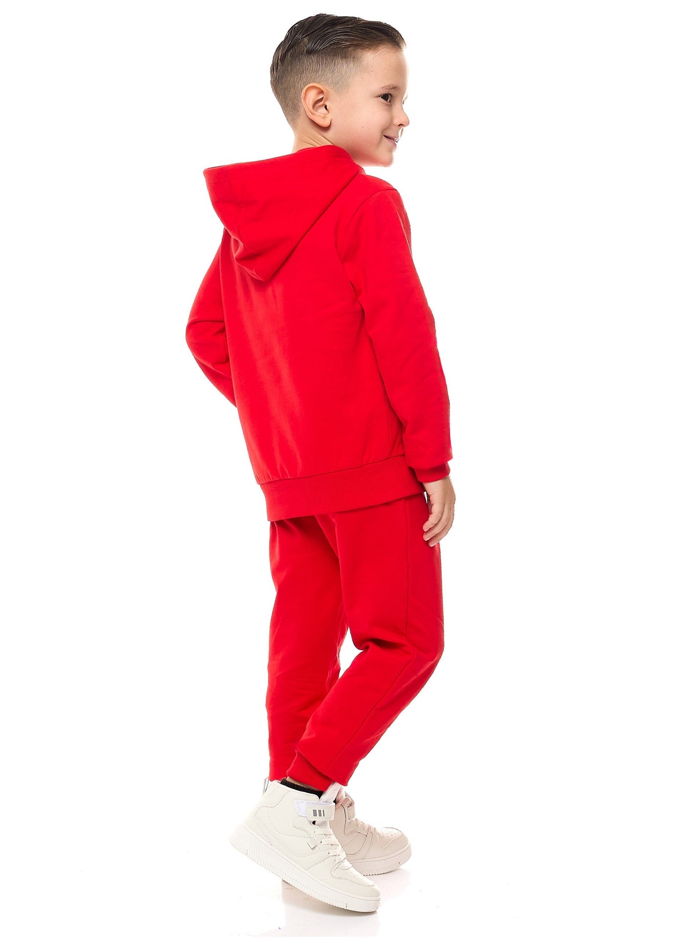 Boys 2-Piece Graphic Printed Hoodie And Jogger Set
