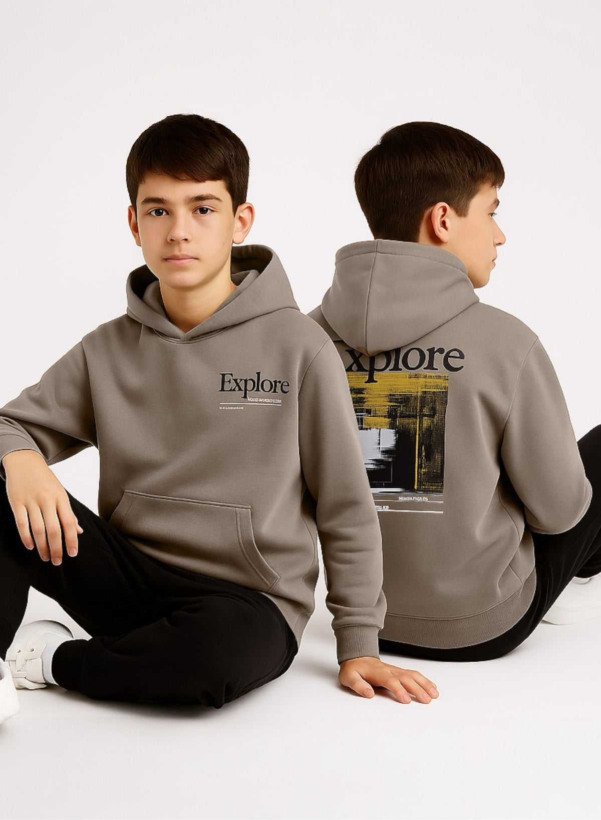 Boys Print Hoodie