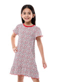 Victor And Jane Girls' Pj Dress “ Soft And Cozy Sleep Dress For Kids
