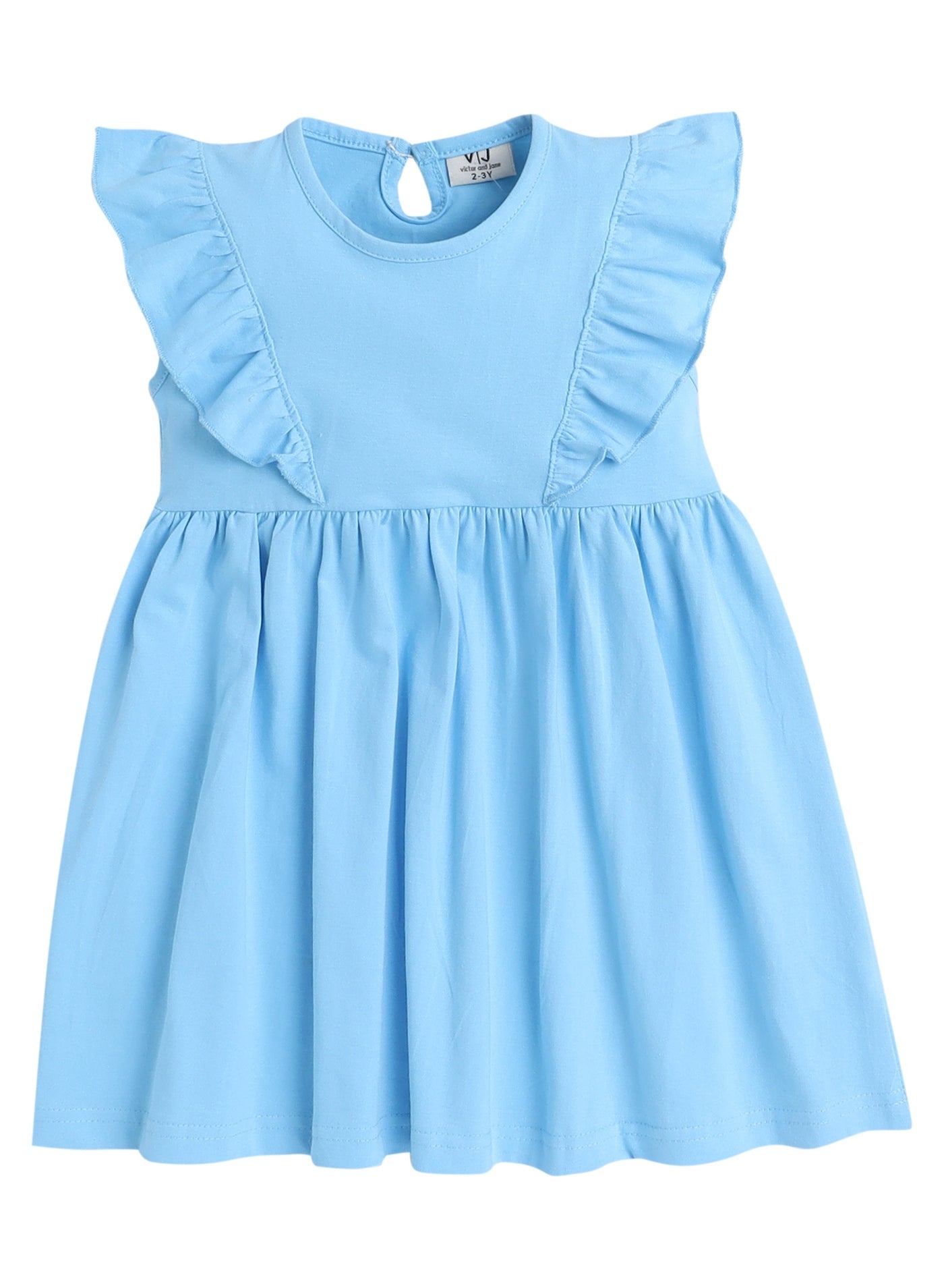 Victor And Jane - All-Over Printed Ruffle Dress (Pack Of 2)