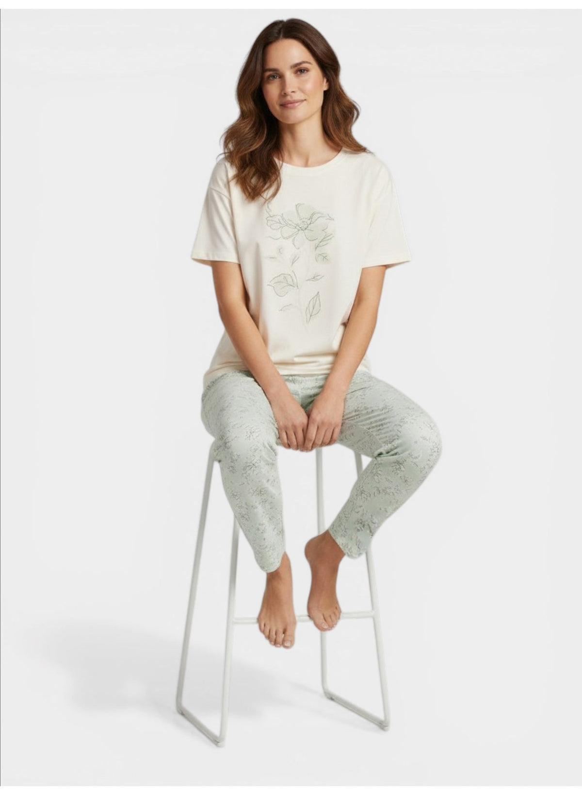 Graphic Pyjama Set