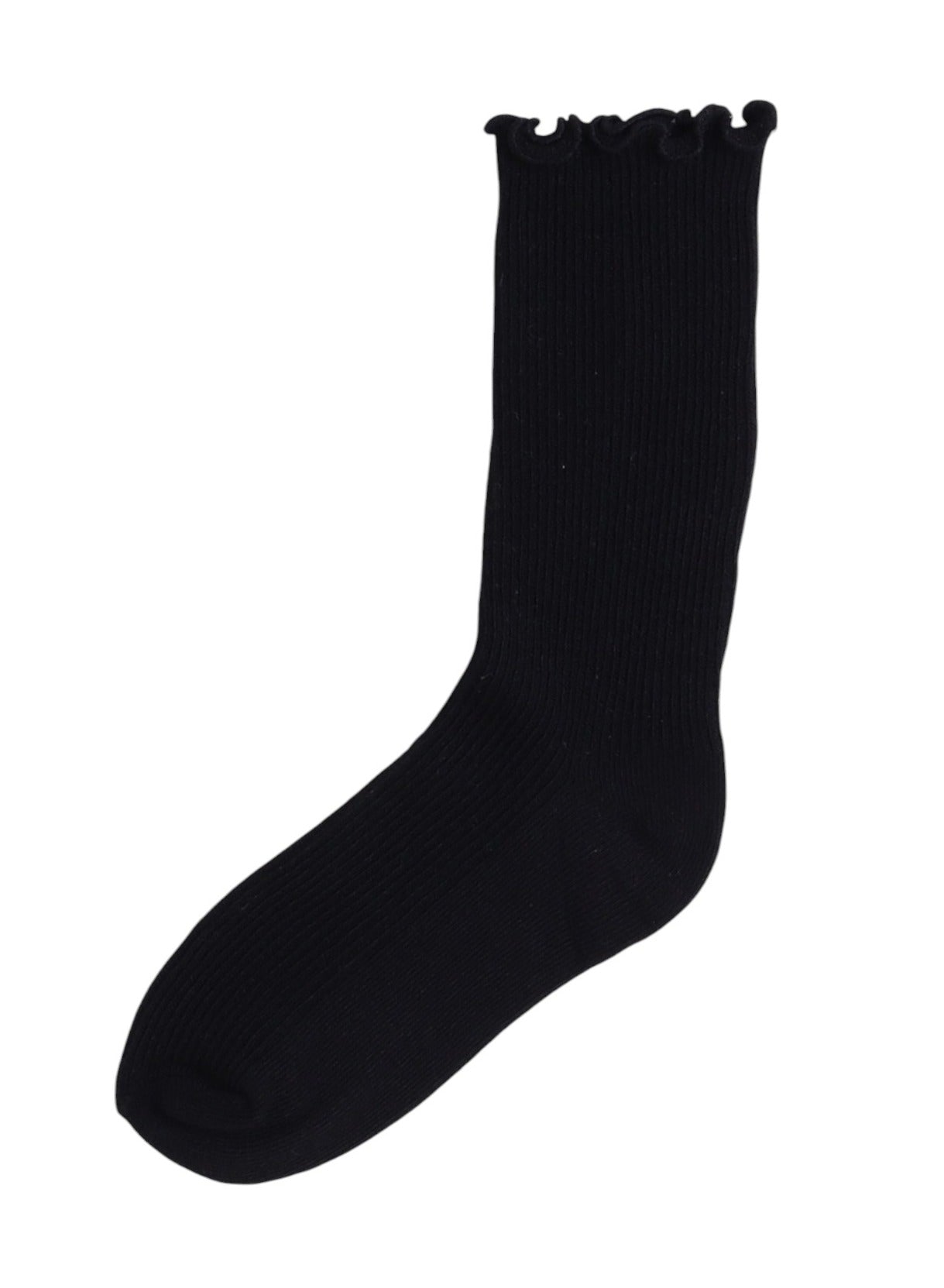 Girls 3 Pairs Textured Crew Length Socks