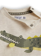 Dirkje Boys Set - Printed T-Shirt & Shorts