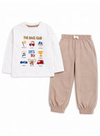 Boys 3-Piece Set – Full Zip Sweatshrt, Longsleeve Tee & Jogger Pants

Description: