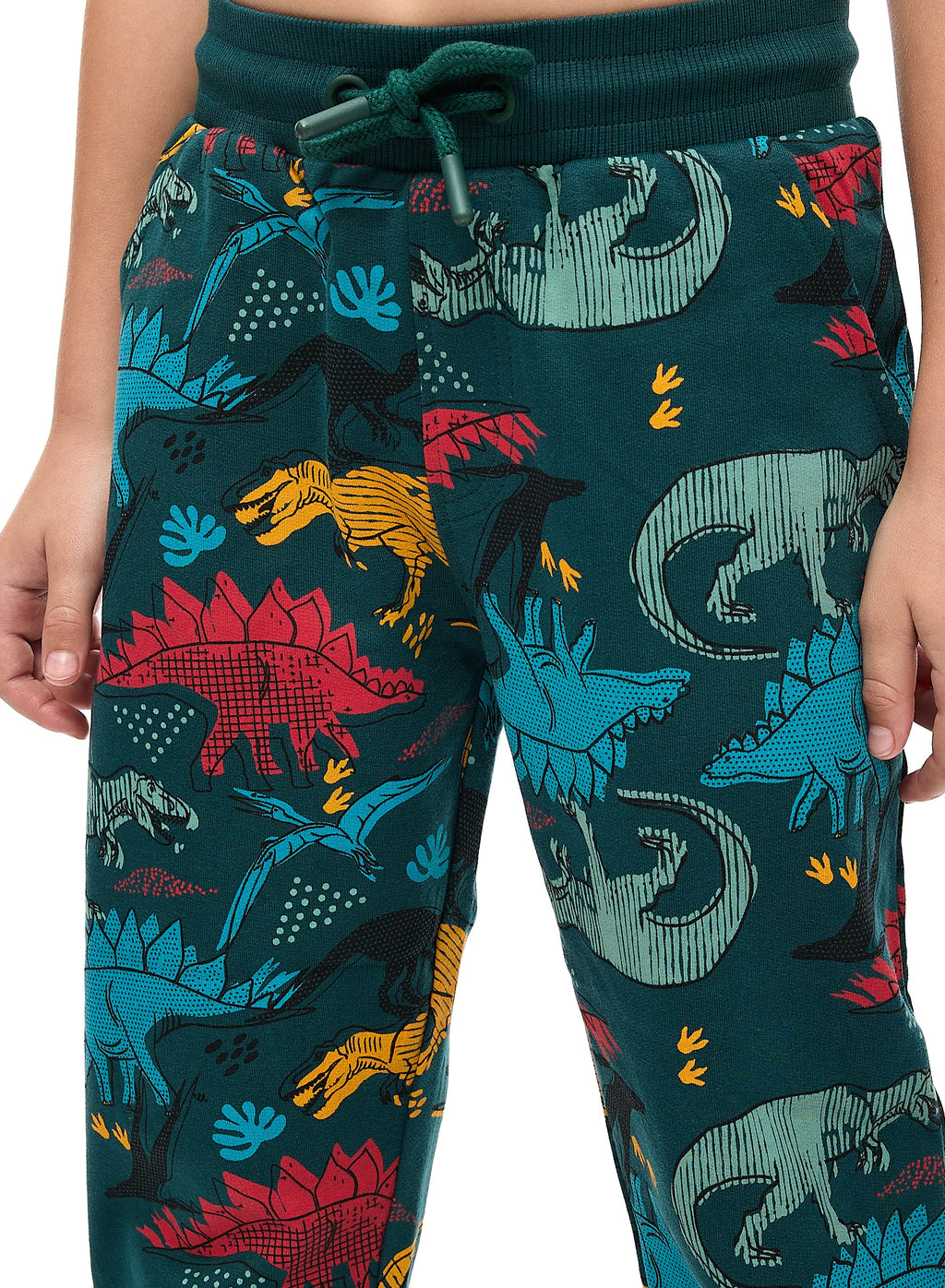 Boys' 2-Piece Printed Dinosaur Hoodie And Jogger Set