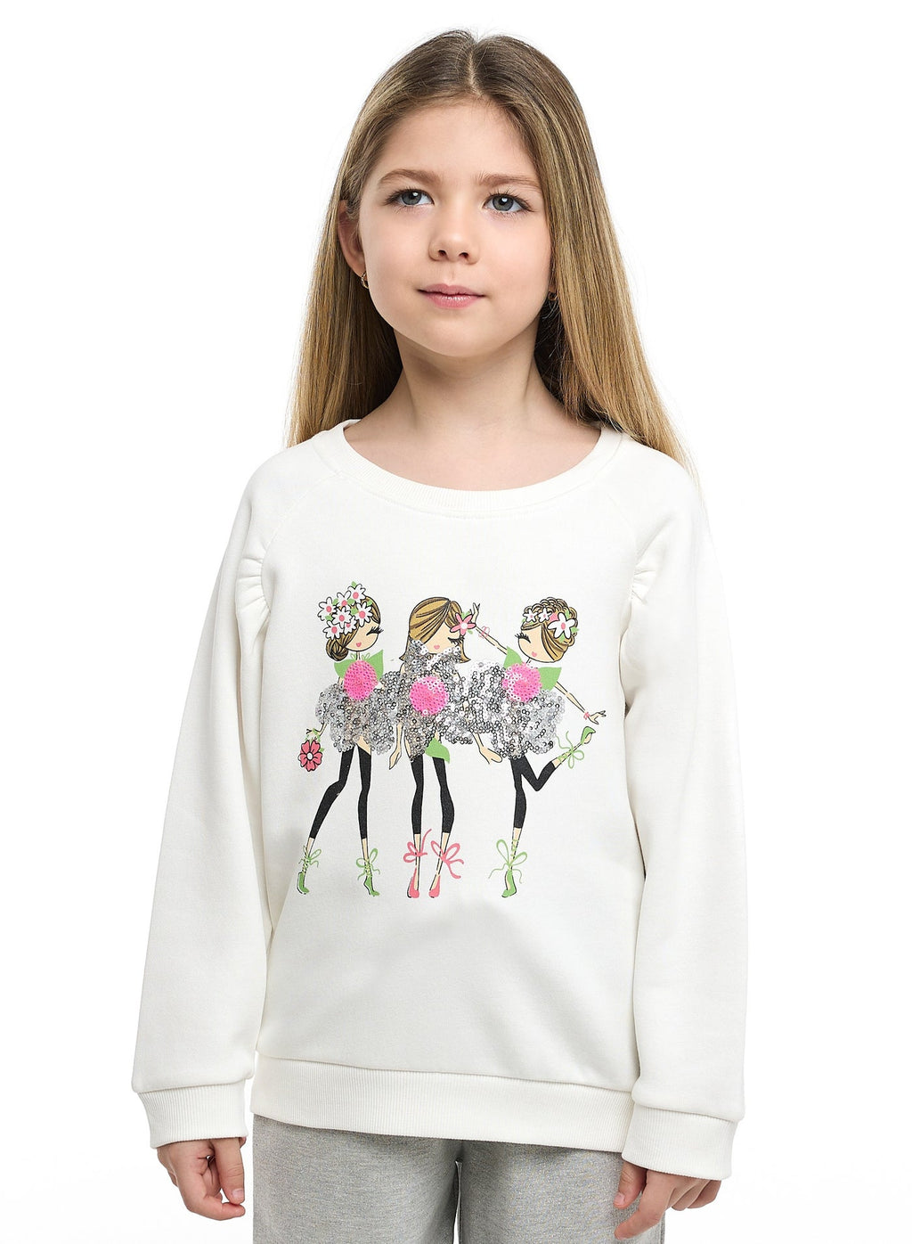 Girls Ballet Friends Fleece Tracksuit “ 2-Piece Set