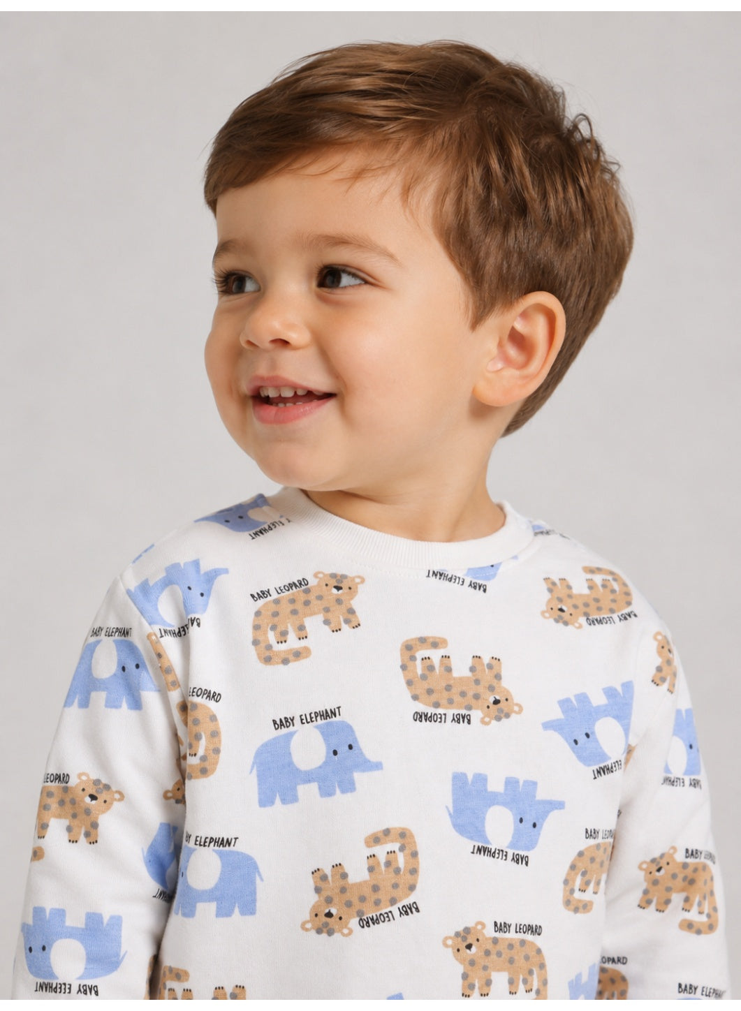 Boys 2-Piece Printed Sweatshirt & Jogger Pants Set
