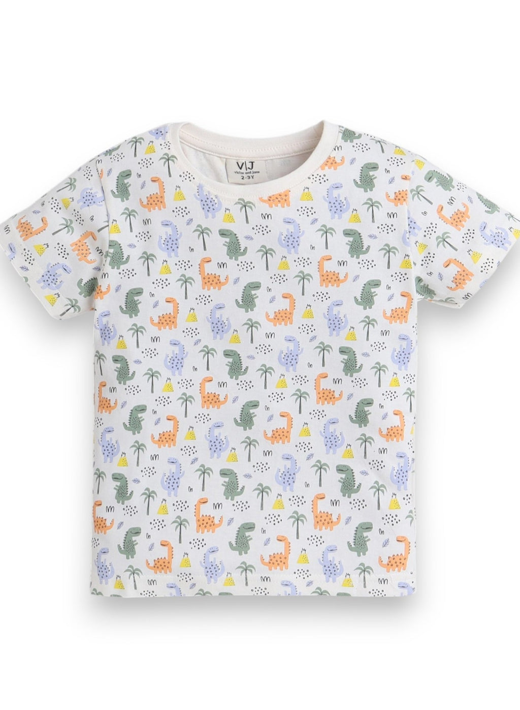 Victor And Jane - All-Over Printed T-Shirt And Pyjama Set