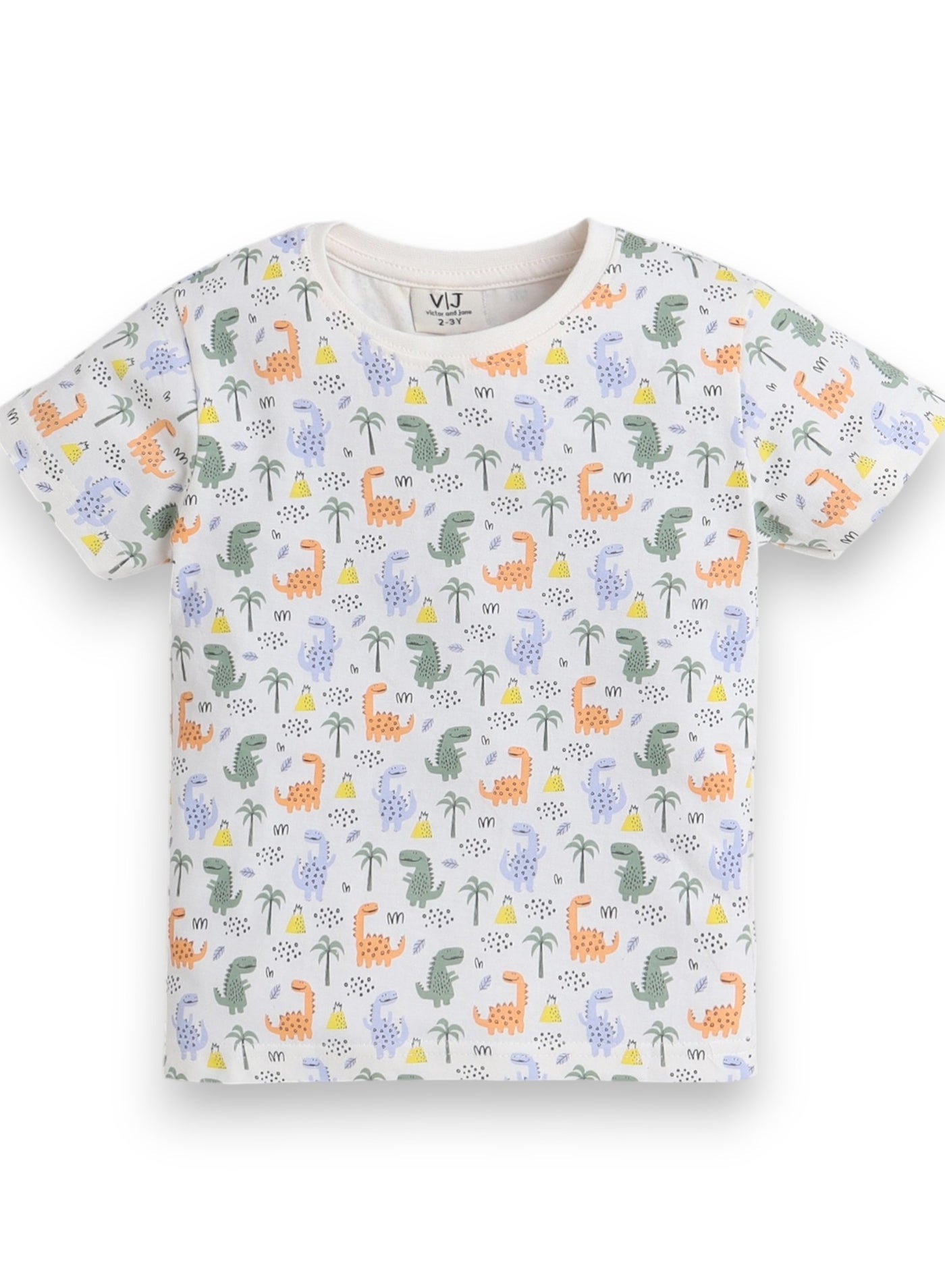 Victor And Jane - All-Over Printed T-Shirt And Pyjama Set
