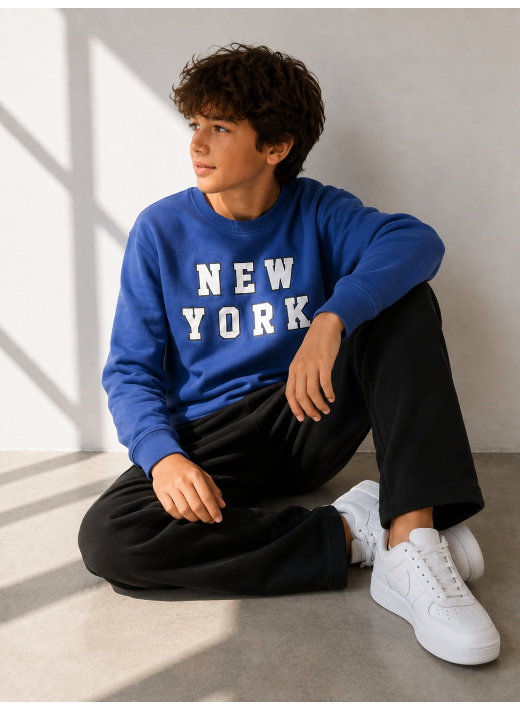 Boys’ Front and Back Graphic Sweatshirt