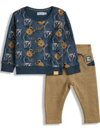 Print Pants Top Set