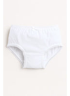 "3-Pack Girls' Briefs “ Neutral Cotton Basics In Black, White & Grey "