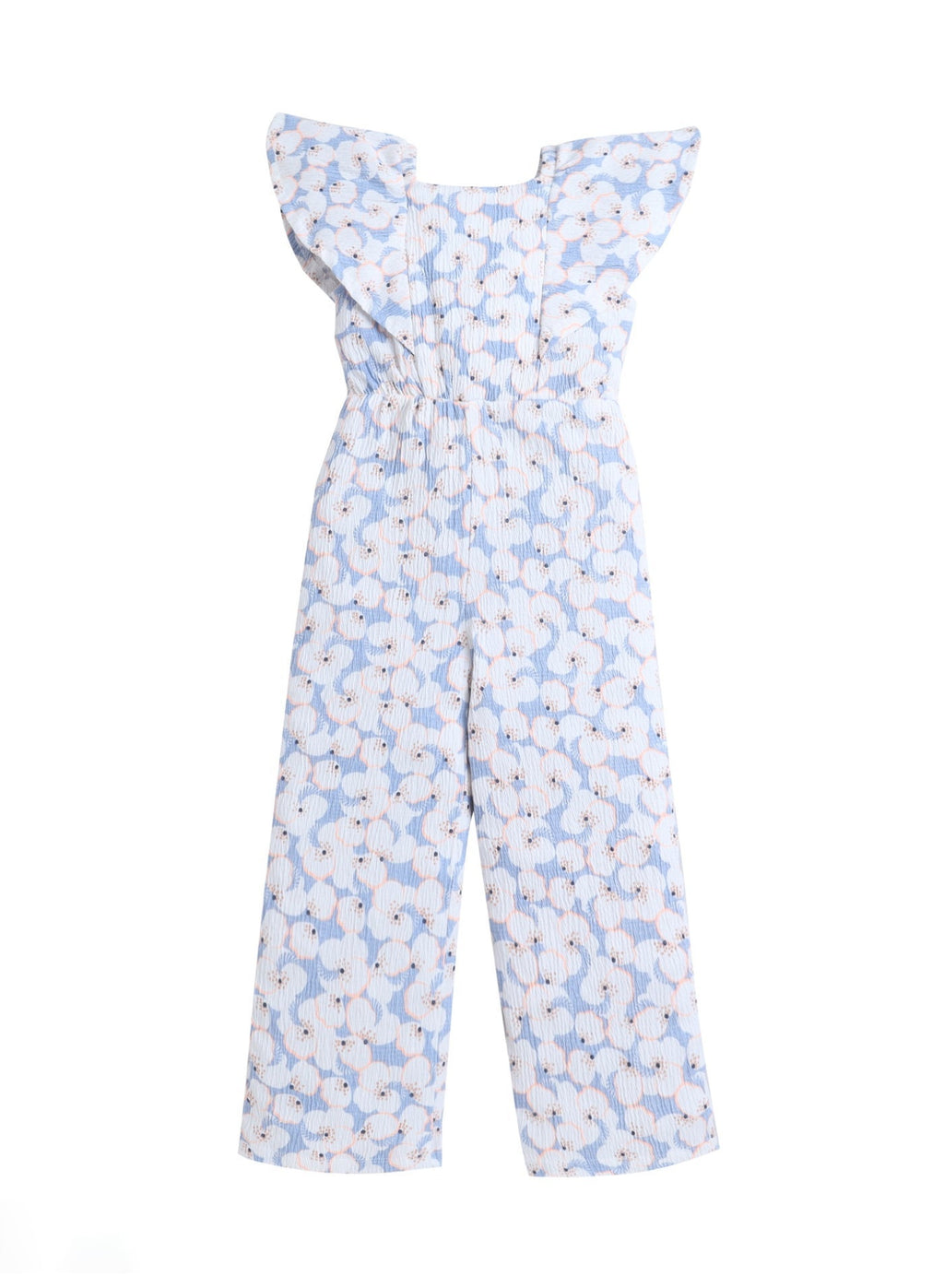 Girls Floral Ruffle