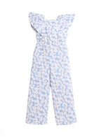 Girls Floral Ruffle