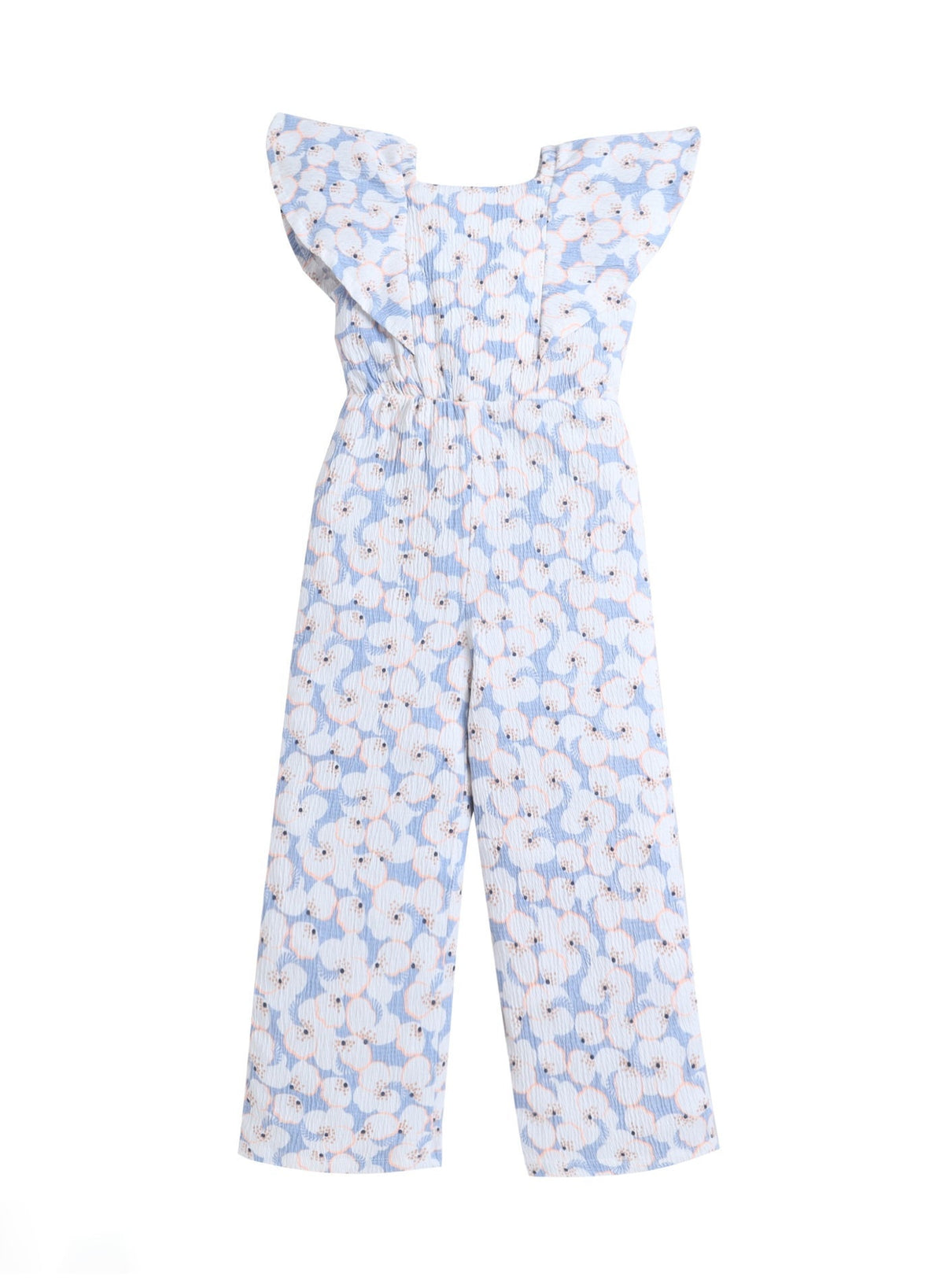 Girls Floral Ruffle