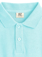 Junior Boys Classic Polo T-Shirt -Light  Blue