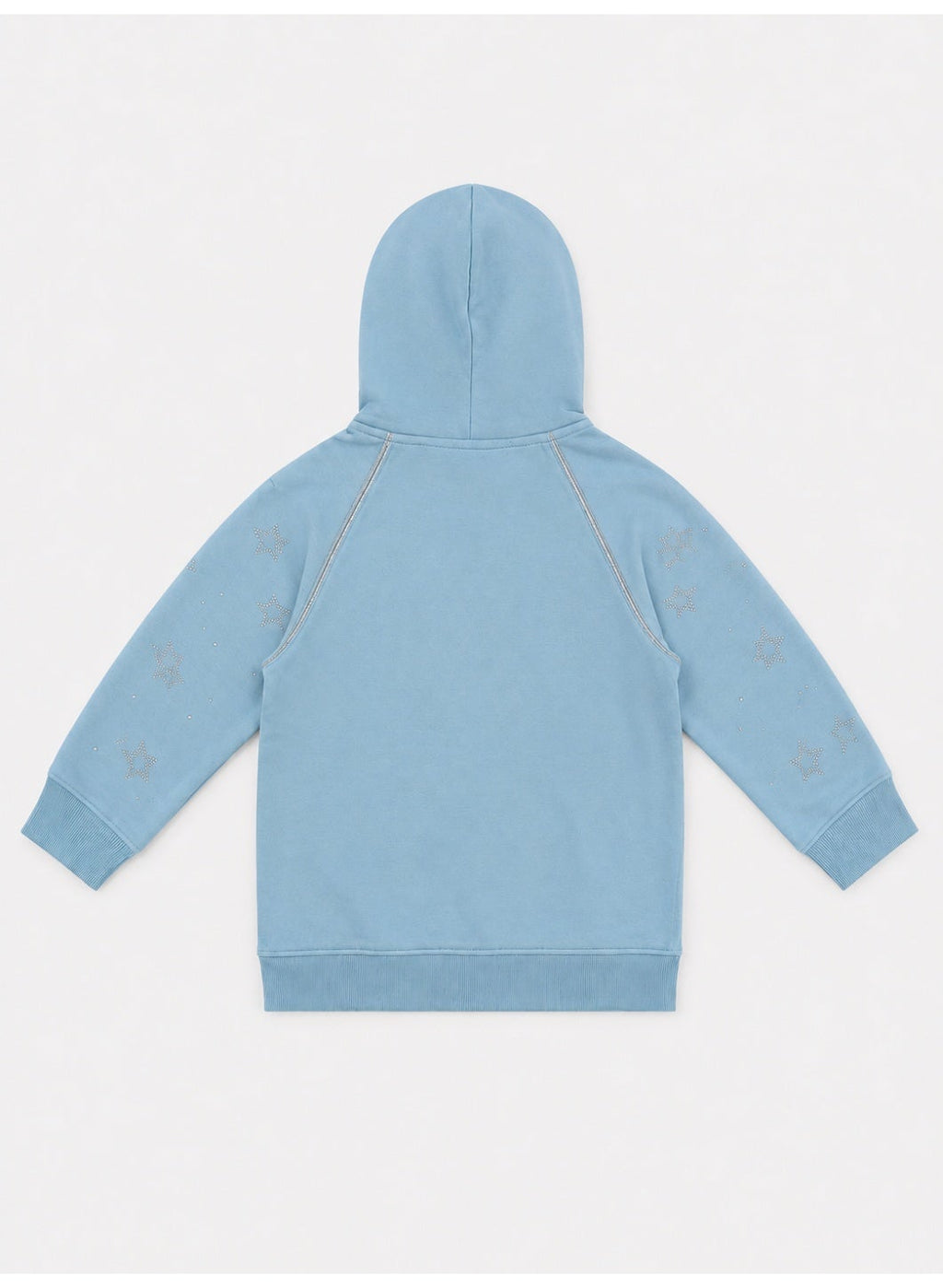 Girls Full Zip Sweatshirt Hoodie and Wide Leg Pants Set
