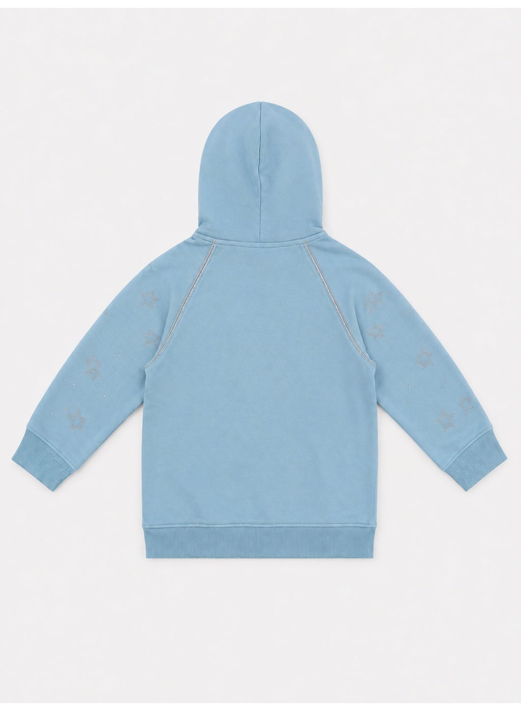 Girls Full Zip Sweatshirt Hoodie and Wide Leg Pants Set