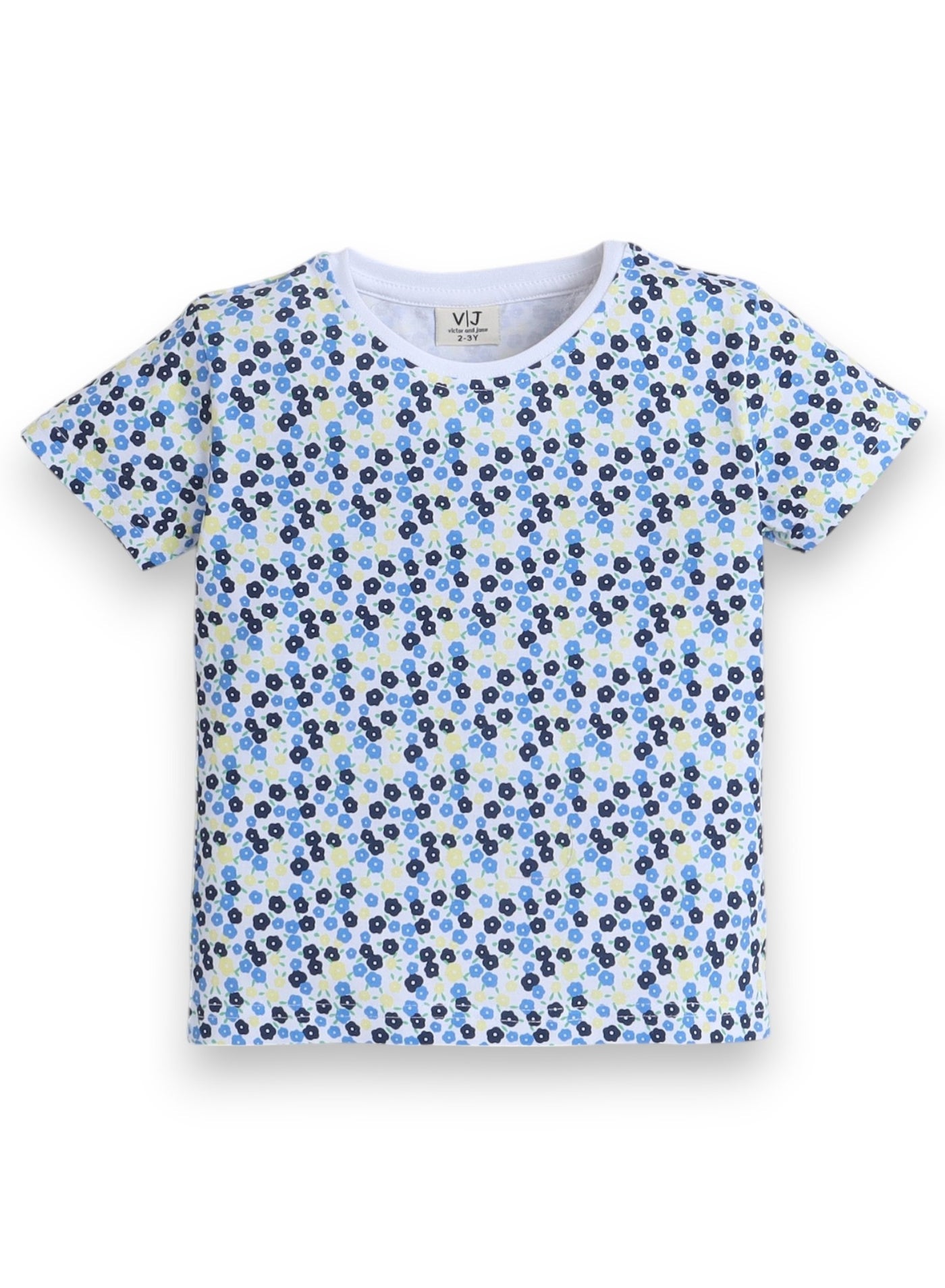 Victor And Jane - All-Over Printed T-Shirt And Pyjama Set