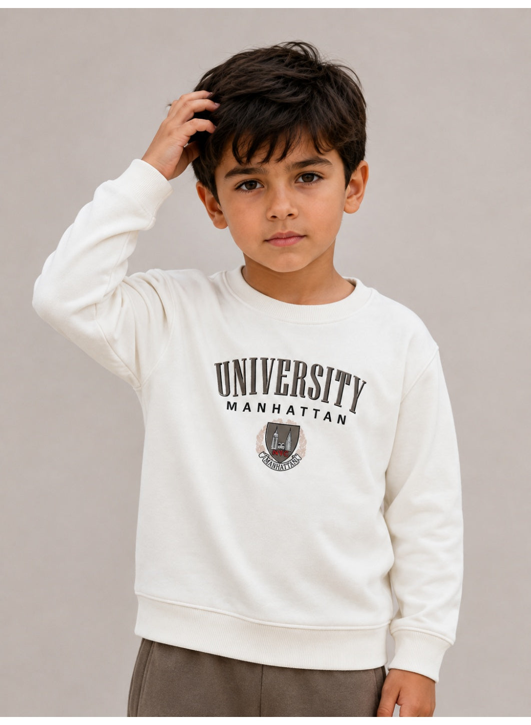 Boys’ Graphic Sweatshirt and Jogger Pants Set