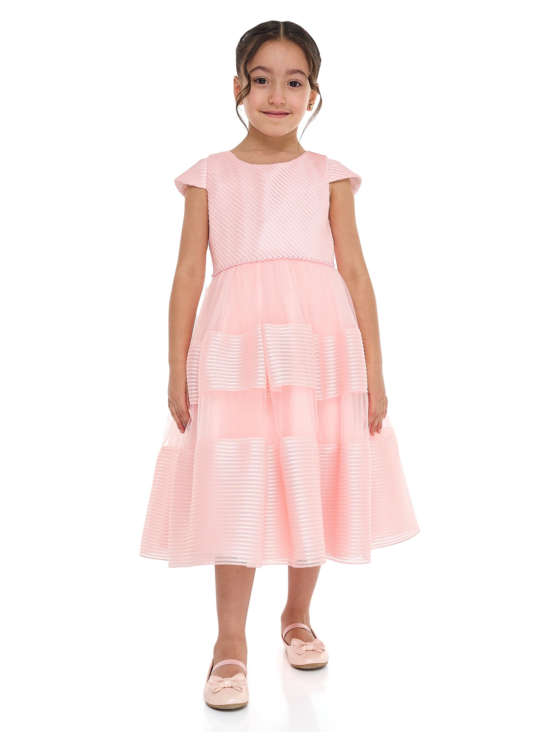 Victor And Jane Pink Occasion Dress