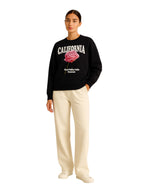 Mon Chã©Ri Cherry Print Sweatshirt “ 100% Cotton Fleece | Puff Print |