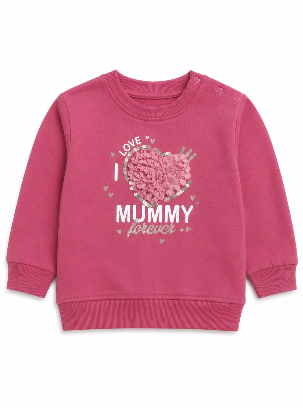 Girls 2-Piece Graphic Sweatshirt & Printed Jogger Pants Set