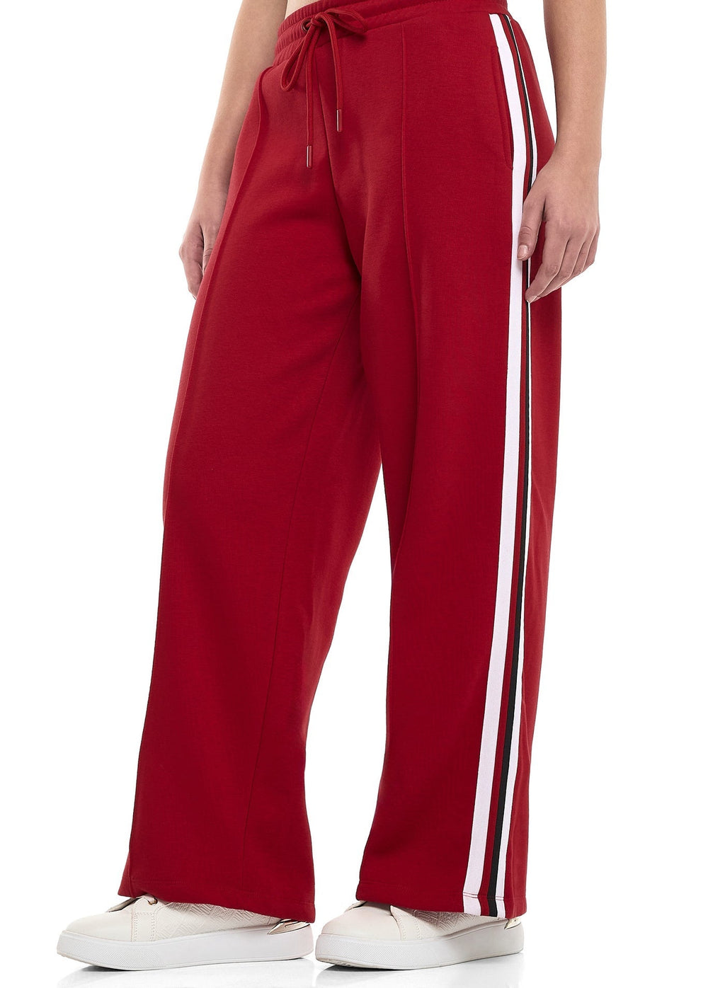 Girls Red Cropped Hoodie & Jogger Set “ 100% Cotton Fleece