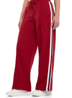 Girls Red Cropped Hoodie & Jogger Set “ 100% Cotton Fleece