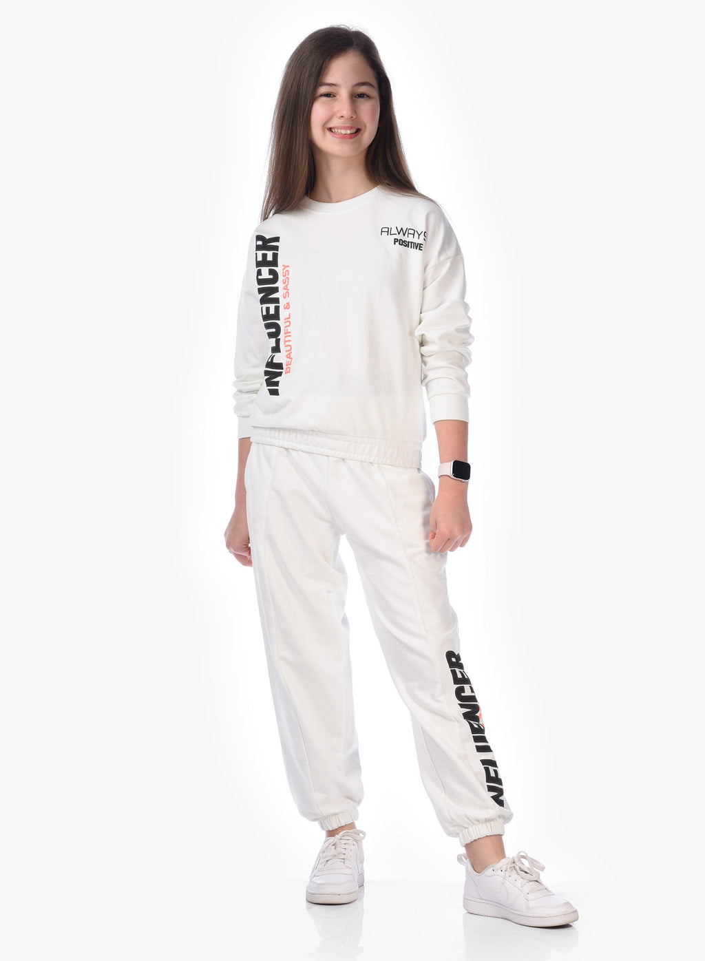 Stylish Sweatshirt With Matching Joggers Comfy Fit