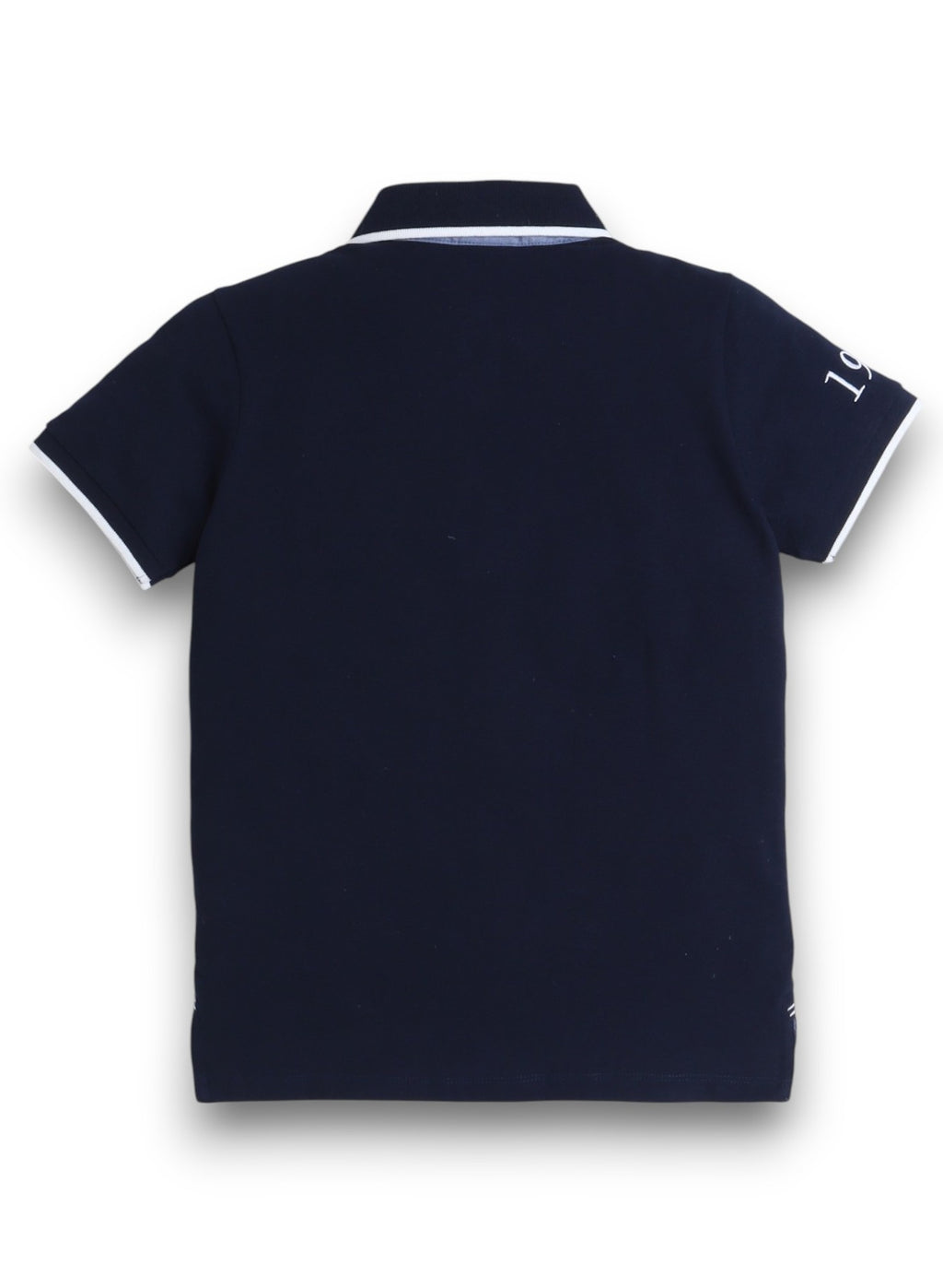 Victor & Jane Senior Boys' Polo T-Shirt “ With Embroidered Label Detail