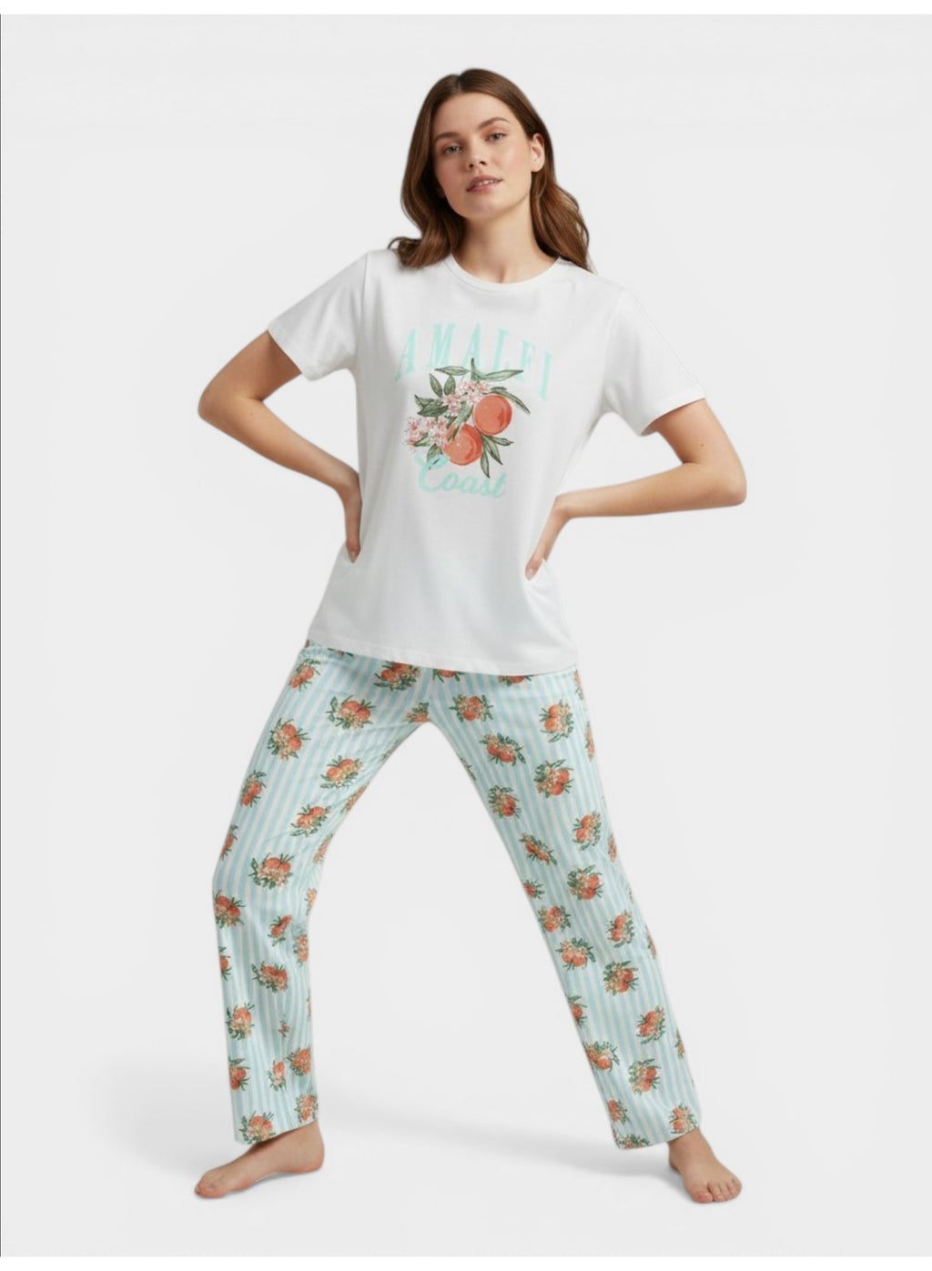 Graphic Pyjama Set