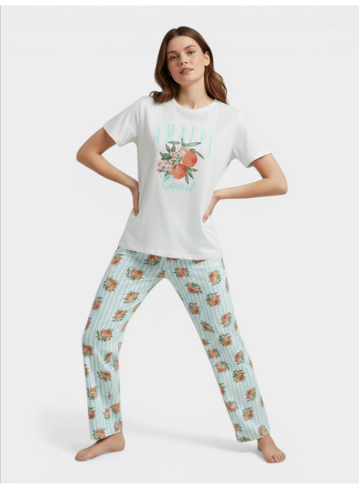 Graphic Pyjama Set
