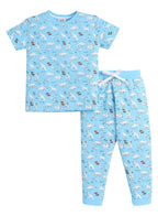 Victor And Jane - All-Over Printed T-Shirt And Pyjama Set