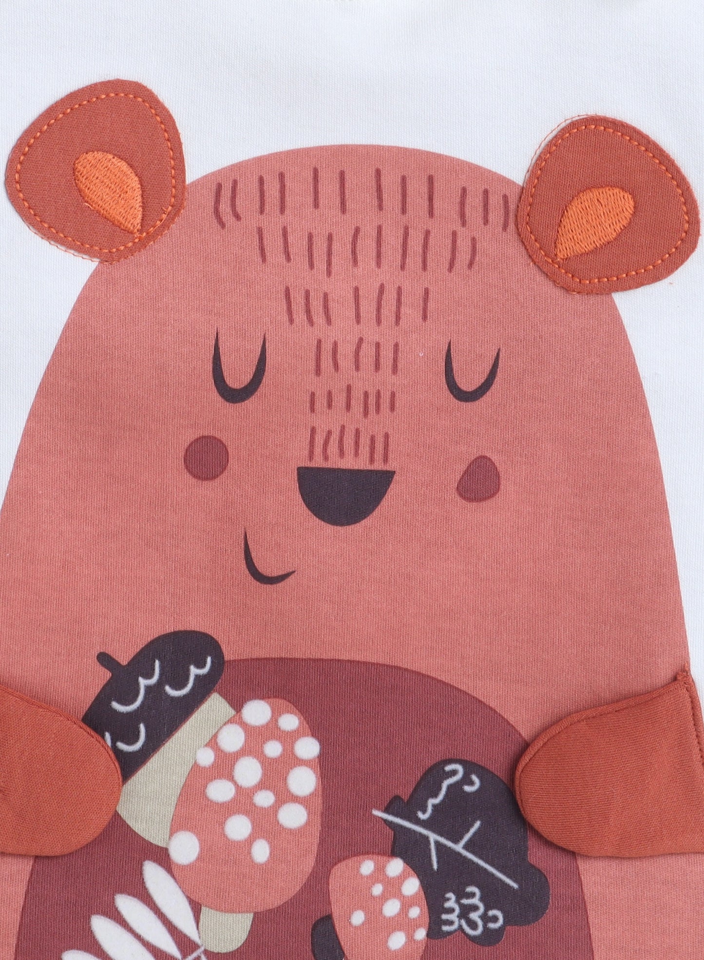 Victor and  Jane Boys' 2pcs Casual Summer Cute Panda Print Round Neck T-Shirt and Shorts Set