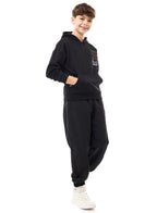 Boys' Hoodie - Graphic Print On Chest