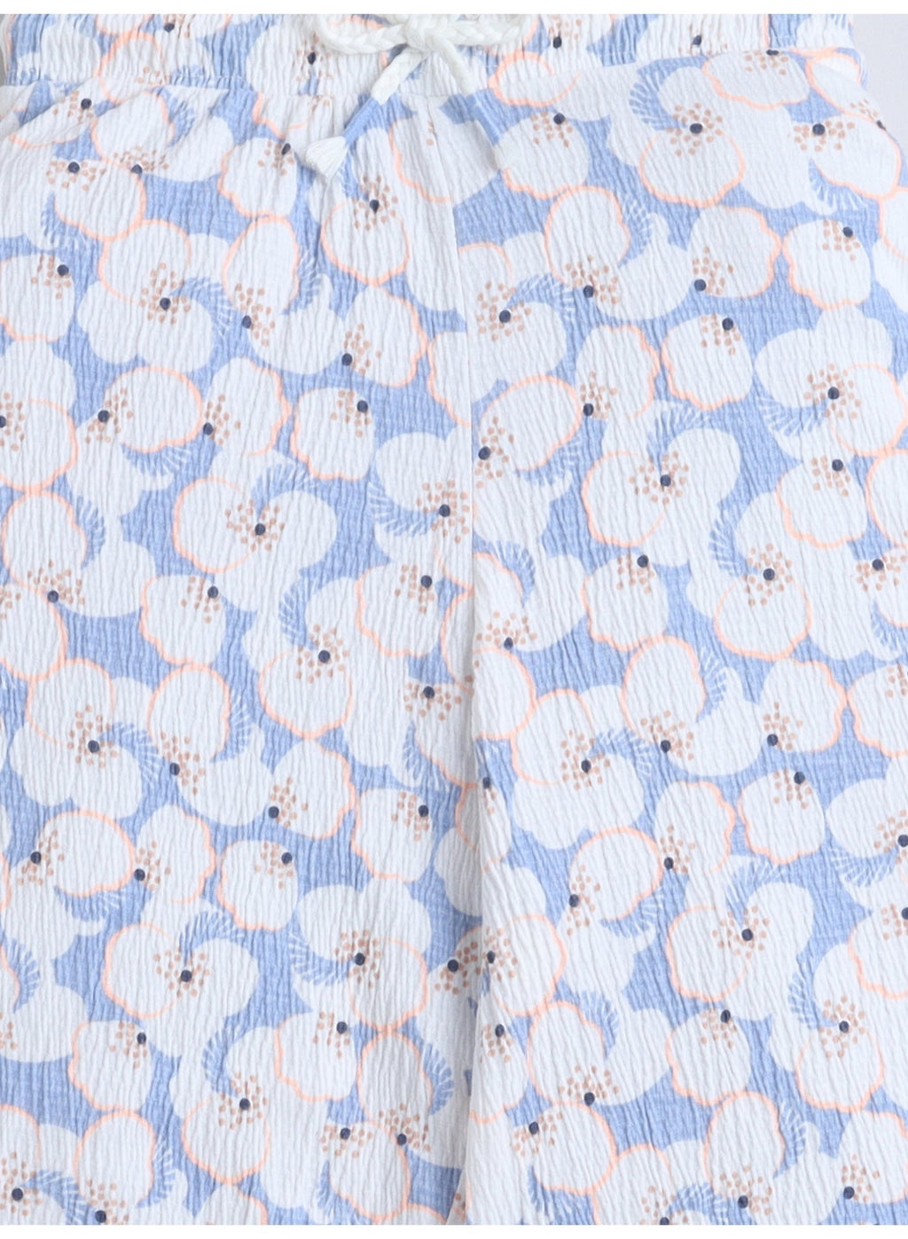 Girls Floral Ruffle