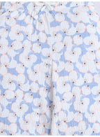 Girls Floral Ruffle