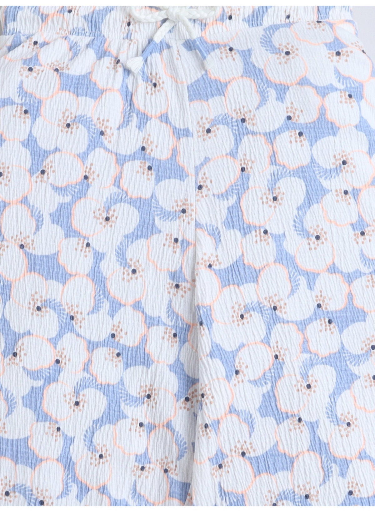 Girls Floral Ruffle