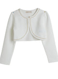 Victor And Jane Girls Cardigans - White