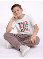 Boys Graphic T Shirt Set