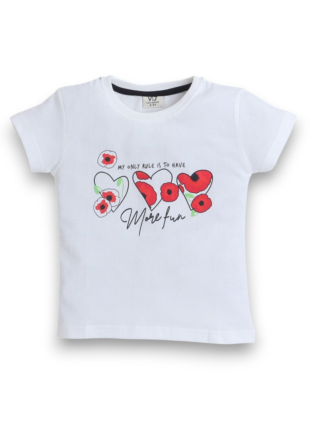 Victor And Jane - Printed T-Shirt And Shorts Pyjama Set