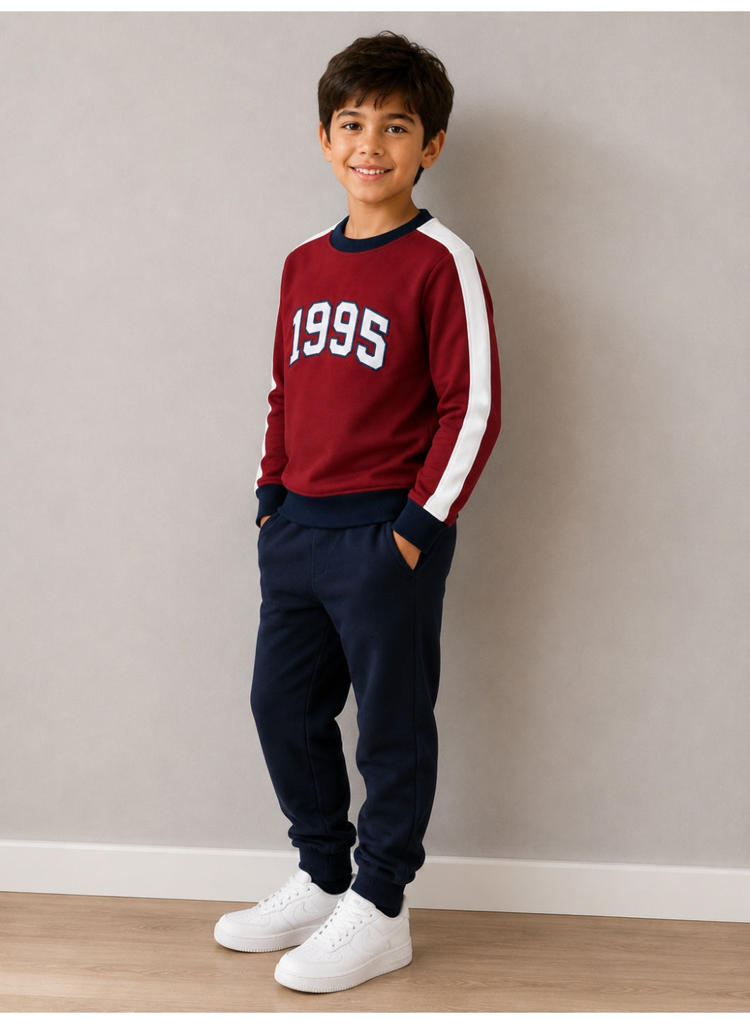 Boys’ Cut & Sew Graphic Pullover