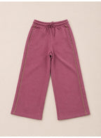 Girls Graphic Sweatshirt and Wide Leg Pants Set